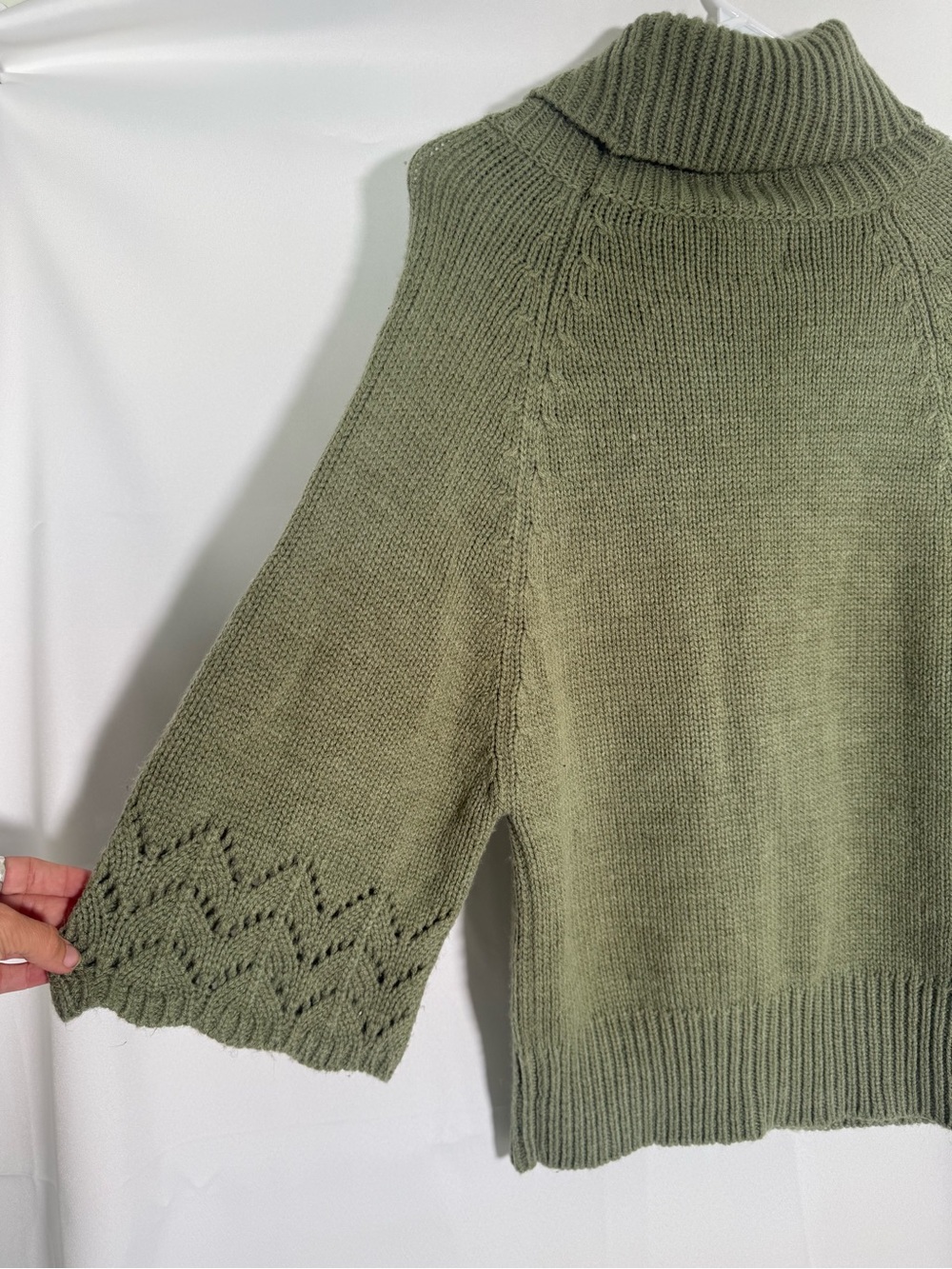 OLIVE COWL KNIT ๐ซ๐ - Picture 3 of 6